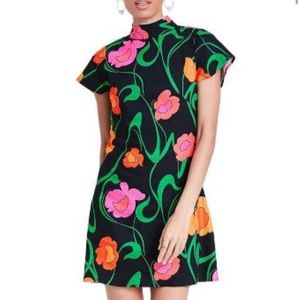 RIXO x Target Floral Short Sleeve Shift Dress—NWT